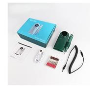 Perceuse à ongles rechargeable 45 000 tr/min, perceuse professionnelle avec écran LCD, ensemble de sans fil portable Nail Art(Green Set)