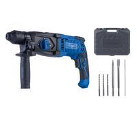 Scheppach Marteau perforateur filaire DH2260 4 en 1 1050W SDS-Plus 5500 bpm 1230 tr/min poignée 360°