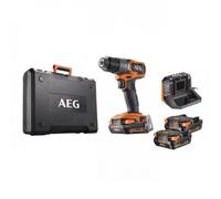 Perceuse à percussion 18V + 2 batteries 4Ah et 17 accessoires - BSB18SBL2-402C LK1 AEG Powertools