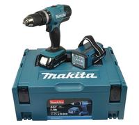 Perceuse à percussion 18V Li-Ion (2x1,5 Ah) dans MAKPAC - MAKITA DHP453RYLJ