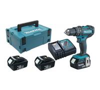 Perceuse à percussion 18V Li-Ion 3x3.0Ah - MAKITA DHP482RF3J