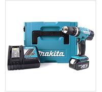 Makita DHP 453 RF1J Perceuse-visseuse à percussion sans fil 18V 42Nm + Coffret MAKPAC + 1x Batterie 3,0 Ah + Chargeur
