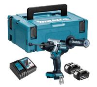 Makita DHP486RTJ Perceuse visseuse a percussion Li-ion LXT (18V/2x5,0Ah), Makpac