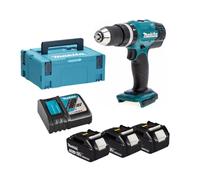 Perceuse à percussion 18V LXT (3x3,0 Ah) en MAKPAC - MAKITA DHP453RF3J
