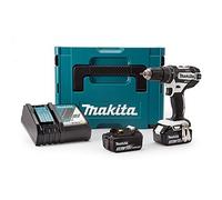 Perceuse à percussion 18V LXT série blanche (2x3,0 Ah) en MAKPAC - MAKITA DHP482RFWJ