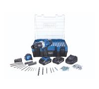 Perceuse à percussion 20V - SCHEPPACH - avec 2 batteries 20 V 2.0Ah - chargeur -