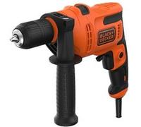 Perceuse à percussion 500W en boîte carton - BLACK & DECKER - BEH200-QS G