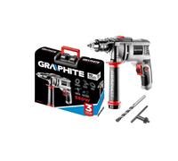 Perceuse à percussion 550w poignée à clé 13 mm tours 58G725