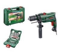 Perceuse à percussion 630W + Kit de perçage / vissage 33 pièces + Poignée + Mallette BOSCH EASYIM G
