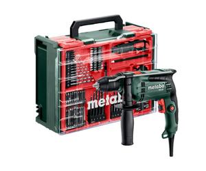 Perceuse à percussion 650W en coffret + accessoires - METABO 600742710