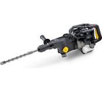 Perceuse à percussion à essence EBERTH avec une puissance de 1200 watts, une force d'impact de 12 joules et 3200 coups/min. Fréquence de frappe