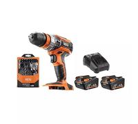 Perceuse à percussion AEG 18V - 2 batteries 4.0Ah - 1 chargeur BSB18C2XLI-402CA