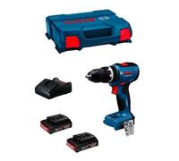 Perceuse à Percussion BOSCH GSB 18V-65 (2 x 2,0 Ah + GAL 18V-20 + L-Case)