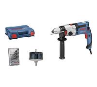 Bosch Perceuse à percussion Bosch GSB 24-2 avec jeu de 7 mèches à bois et jeu de scies cloche Quantité:1