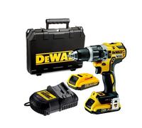 Perceuse à percussion DEWALT 18 V 70 27 Nm 2 x 2,0 Ah Li-ion sans balais Coffret