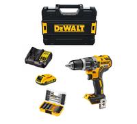 Perceuse à Percussion DeWALT DCD796D1T (1 x 2,0 Ah DCB107 TSTAK II) Jeu de 40 embouts de vissage