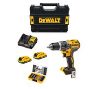 Perceuse à Percussion DeWALT DCD796D2T (2 x 2,0 Ah DCB107 TSTAK II) Jeu de 40 embouts de vissage