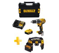 Perceuse à Percussion DeWALT DCD796P1T (1 x 5,0 Ah DCB1104 TSTAK II) Ceinture porte-outils DeWALT DWST1-75552