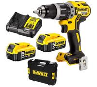 Perceuse à percussion - DEWALT - DCD796P2 - 18V - 2x5,0 Ah - TSTAK