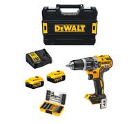 Perceuse à Percussion DeWALT DCD796P2T (2 x 5,0 Ah DCB115 TSTAK II) Jeu de 40 embouts de vissage