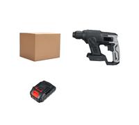 Perceuse À Percussion Électrique À Marteau Électrique De 26 Mm, Outil Électrique Rotatif Sans Fil Multifonction For Batterie 18 V Robuste Et Facile à Utiliser(1 Battery)