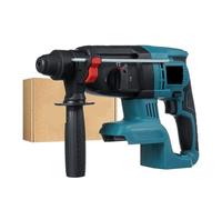 Perceuse À Percussion Électrique Sans Balais De 26 Mm, Rotative Multifonction For Outil Batterie 18 V Des Performances Puissantes(No battery)