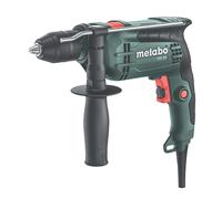 Metabo Perceuse à percussion Metabo SBE 650 avec mallette en plastique et mandrin de perceuse à action rapide Quantité:1