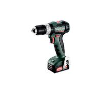 Perceuse à percussion METABO - powermaxx bs12 bl -12V 2X2AH LI-POWER - CHARGEUR SC 30 - METABOX 118 - 601046500