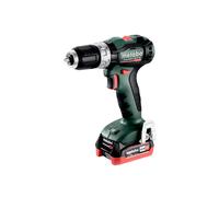 Metabo 601046800 -Perceuse-visseuse à percussion sans fil brushless, + 2 batteries, + chargeur
