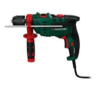 Perceuse à percussion Parkside 750w PSBM 750 B3 Idéal pour percer le béton, la pierre, le métal ou le bois Comprend une butée de profondeur en métal Livré avec une prise UK