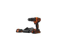 Perceuse à percussion sans fil - Black & Decker - 18V - 2 piles - Mandrin sans clé - Régulier