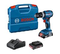 Perceuse à percussion sans fil - Bosch - GSB 18V-45 - 2 batteries Li-ion 2,0 Ah - Mandrin 13 mm - 1900 tr/min