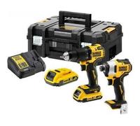 Perceuse à percussion sans fil Dewalt 18V / 2Ah DCK2062D2T-QW - Marque Dewalt - Batterie - 2Ah - 18V - Li-ion