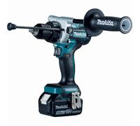 Perceuse à percussion sans fil - Makita - DHP486RTJ - 18V - 5.0 Ah - 2 batteries + chargeur