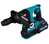 Makita Marteau combiné sans fil SDS+ HR004GM201 40V 2x batterie 4 Ah Chargeur rapide DC40RA