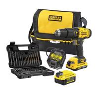 Perceuse à percussion sans fil Stanley FatMax V20 1 x 4 Ah + 1 x 2 Ah SFMCD711DMA