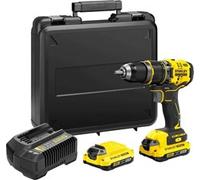 Stanley Perceuse-visseuse à percussion FATMAX V20 SFMCD715M2K-QW Brushless 60 Nm 18V 2x4Ah