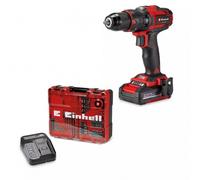 Perceuse à percussion sans fil TE-CD 18/40 Li-i (1x2,0Ah) + 64 accessoires - Power X-Change EINHELL
