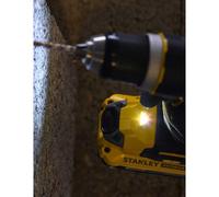 Stanley Perceuse à percussion Fatmax V20 Brushless 18V Li-ion SF 80 Nm 15 réglages de couple