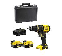 Perceuse à Percussion STANLEY FatMax SFMCD721M2K (2 Batteries de 4,0 Ah + Chargeur + Coffret)
