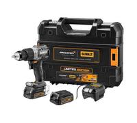 Perceuse à percussion XR 18V édition McLaren - DEWALT - avec 2 batteries 18V 1.7Ah - chargeur - coffret - DCD85ME2GT-QW