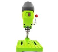 Perceuse à pilier d'établi, Mini perceuse d'établi 480 W, perceuse électrique industrielle multifonctionnelle, mandrin de perçage for fabrication de métaux, 1 à 10 mm