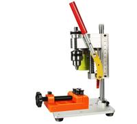 Perceuse à pilier d'établi, Mini perceuse d'établi multifonctionnelle 120 W, perceuse de haute précision, mandrin, poinçonneuse(Update Package 3)