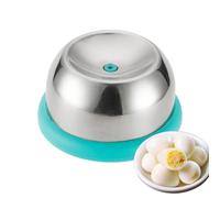 Perceuse à œufs durs en acier inoxydable - Gadget de cuisine - Perceur pour piquer des œufs frais, perforateur pour amoureux, maman, papa