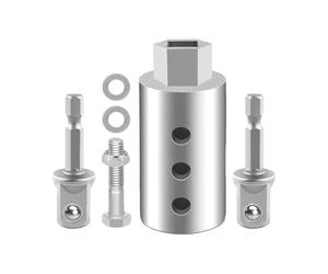 Perceuse adaptateur pour pointe,accessoire à greffage robuste | pièces adaptateur pour perceuse électrique | pour nivellement stabilisation crochet stationnement caravanes