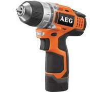 Perceuse-visseuse AEG 12V Prolithium-ion - 2 batteries 2.0Ah - 1 chargeur 40mins - bbs 12C2 LI-202B