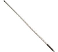 perceuse America Dwtet Mèche Extension robinet de poulie (# 6-32-2,5 cm -14, 15,2 cm - 30,5 cm de long) brut (finition) brillant, rond avec extrémité carrée Tige, 3/8"-16, 1