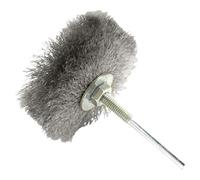Perceuse avec brosse - Brosse de 7,5 cm, abrasif A avec stylo à roue en cuivre | Nettoyant pour peinture antirouille pour enlever l'adhésif pour embouts automatiques