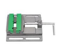 Perceuse avec étau, pince plate de 10,2 cm, étau mécanique avec 2 supports d'étau magnétiques, convient pour le traitement de précision du bois, du métal et du plastique en différentes