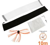 Perceuse Balai de cheminée 10m Brosse de cheminée Balai de cheminée Accessoires de cheminée